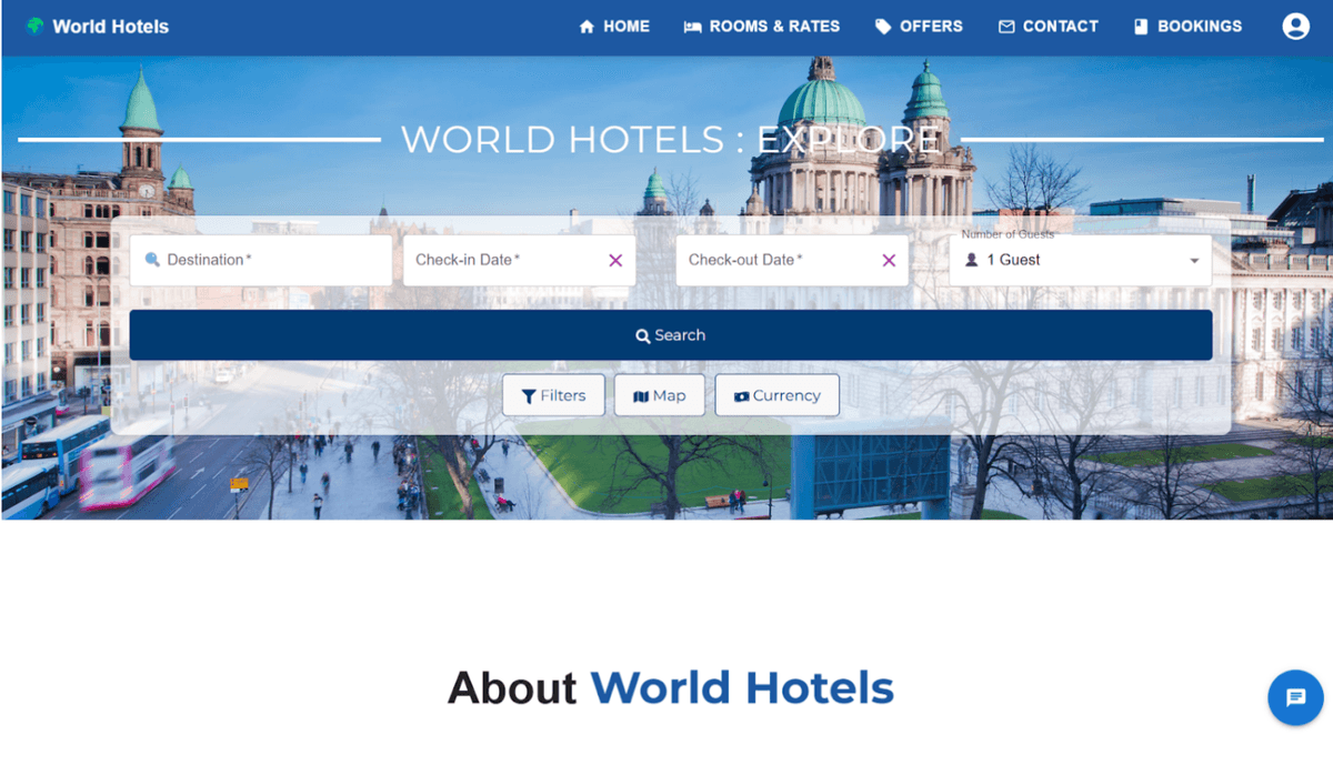 Hotel Booking Website
